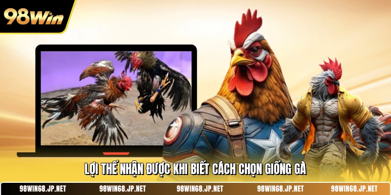 Lợi thế nhận được khi biết cách chọn giống gà