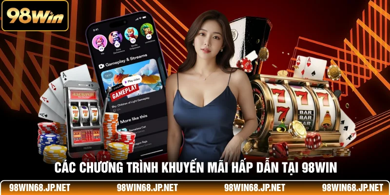 Các chương trình khuyến mãi hấp dẫn của 98WIN